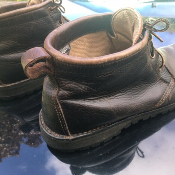 Danner Brown Lace Up Work Boots Size 8.5 - Picture 3 of 7